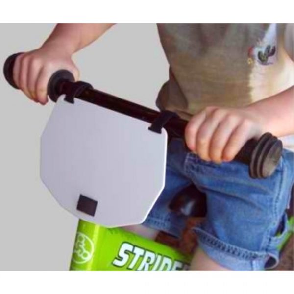 Strider BMX Number Plate (White) Xchange Sports