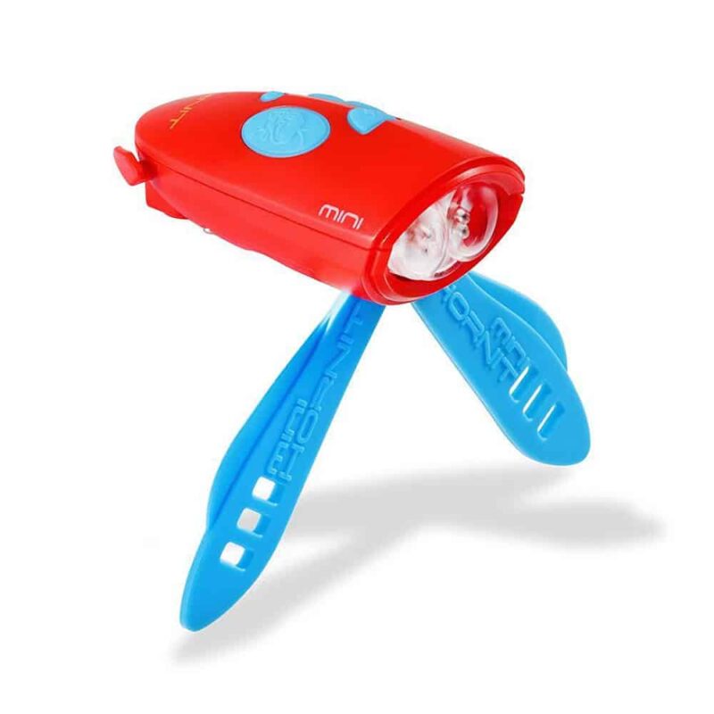 Hornit MINI Kids Bike Horn & Light - Red