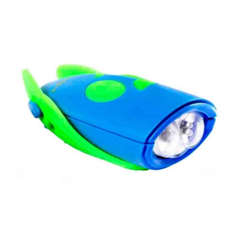 Hornit MINI Kids Bike Horn & Light - Blue
