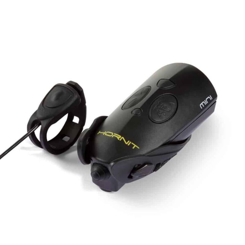 Hornit MINI Kids Bike Horn & Light - Black