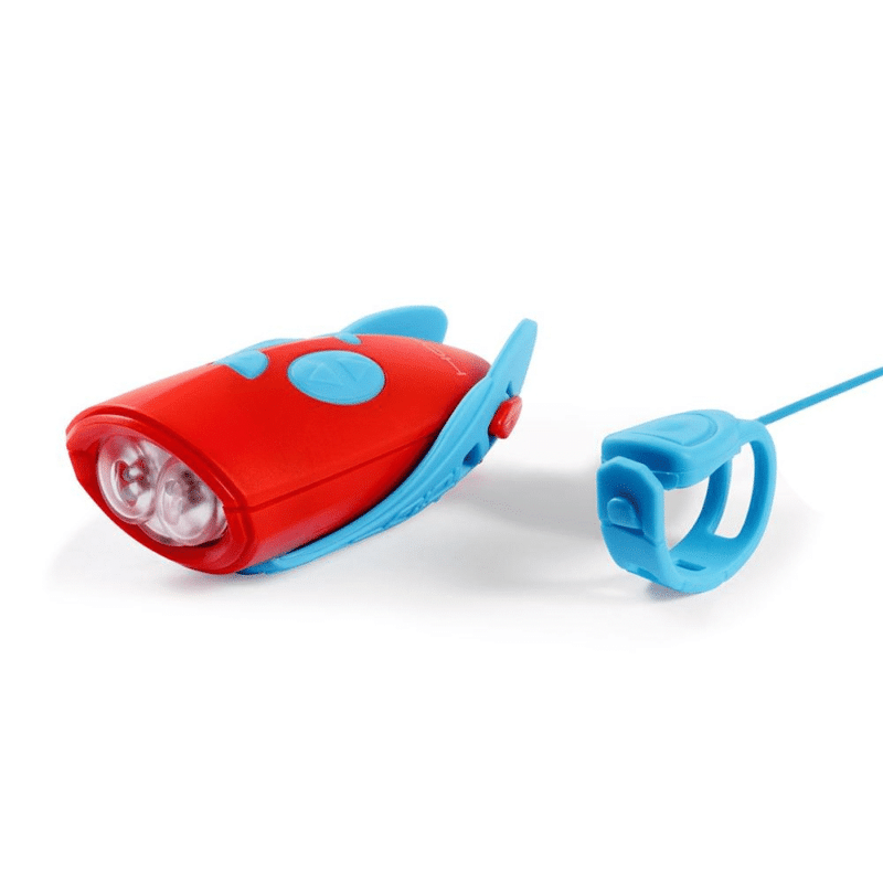 Hornit MINI Kids Bike Horn & Light - Red