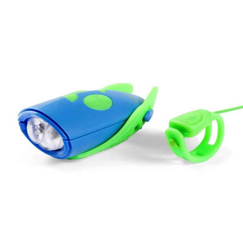 Hornit MINI Kids Bike Horn & Light - Blue