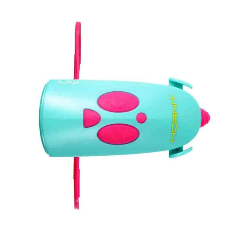 Hornit Mini Kids Bike Horn & Light - Pink & Turquoise