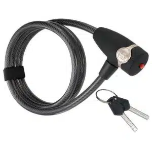 OG Series Coiled Cable Bike Lock w Keys Xchange Sports Australia