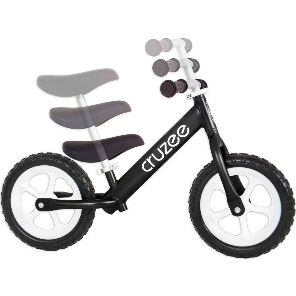 Cruzee 12" Balance Bike In Black Xchange Sports Australia