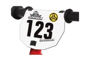 BMX Bike Number Plate