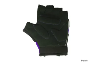 Azur Kids Bike Gloves - Purple / Black