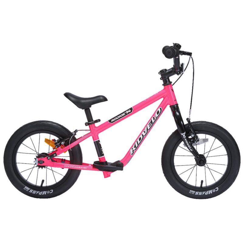 Kidvelo Rookie 14 inch Balance Bike - Neon Pink