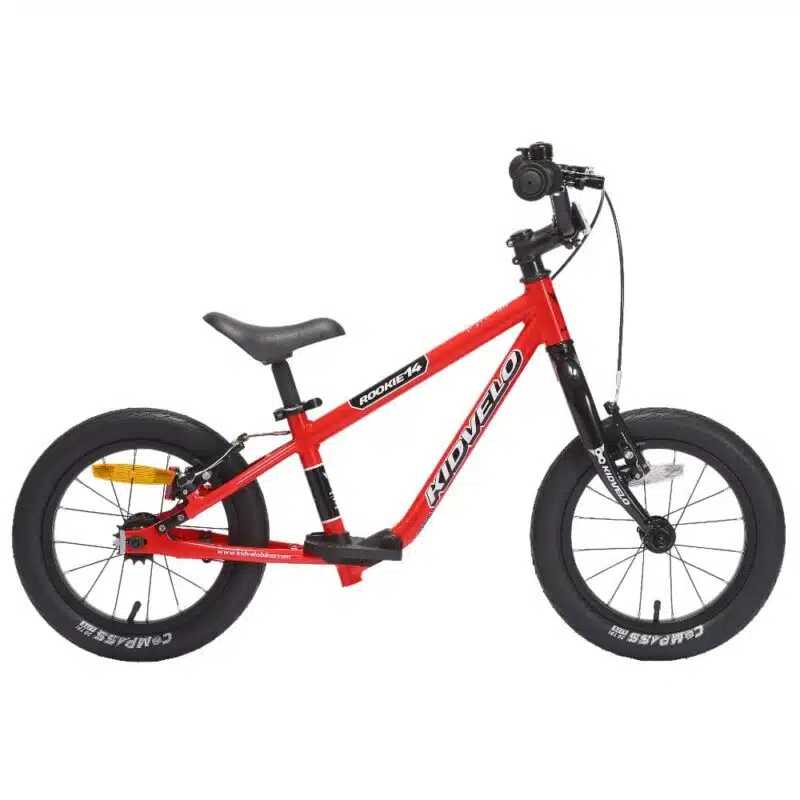 Kidvelo Rookie 14 inch Balance Bike - Neon Red