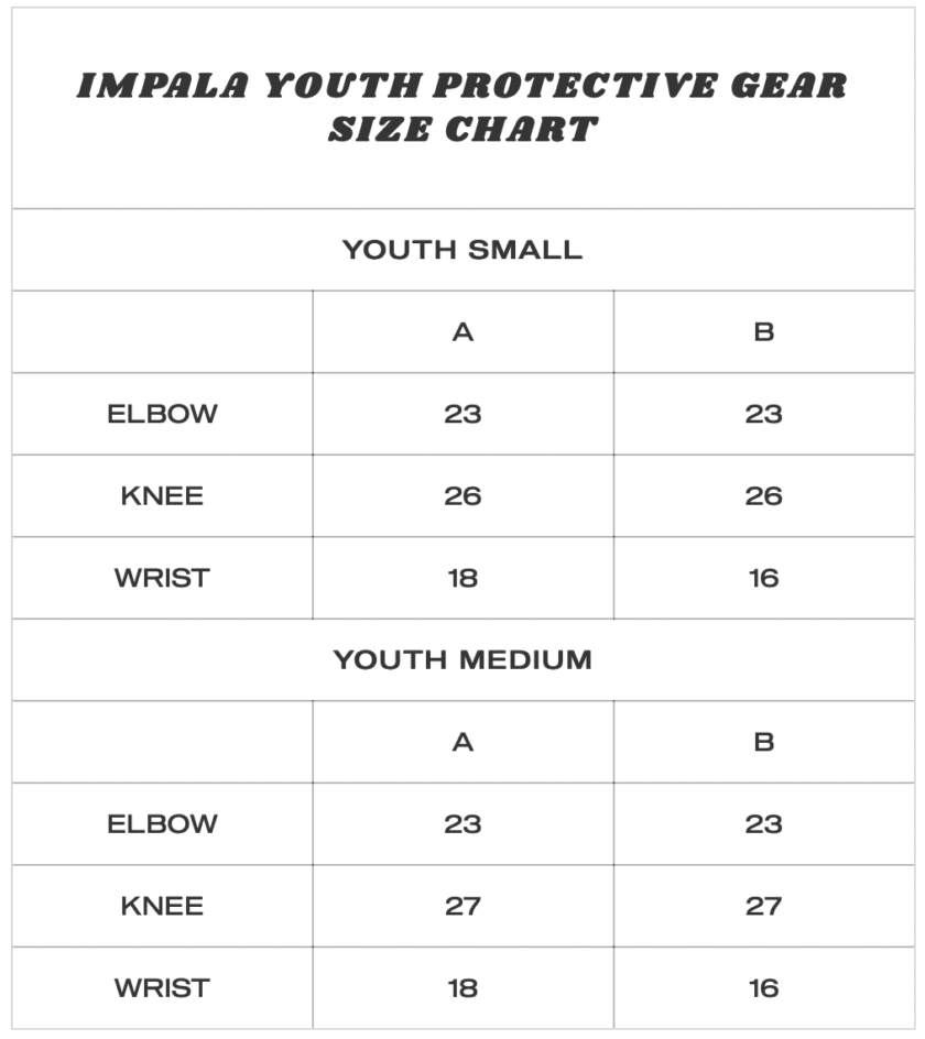 Impala Protective Skate Gear For Kids Xchange Sports Sky Blue