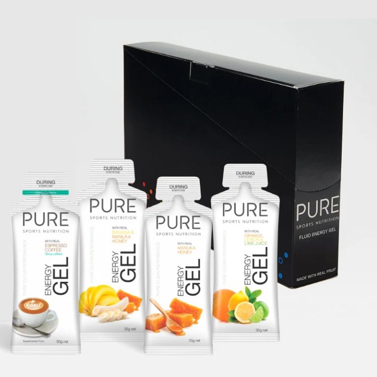 PURE Energy Gels 35g Box (24 Gels) Xchange Sports
