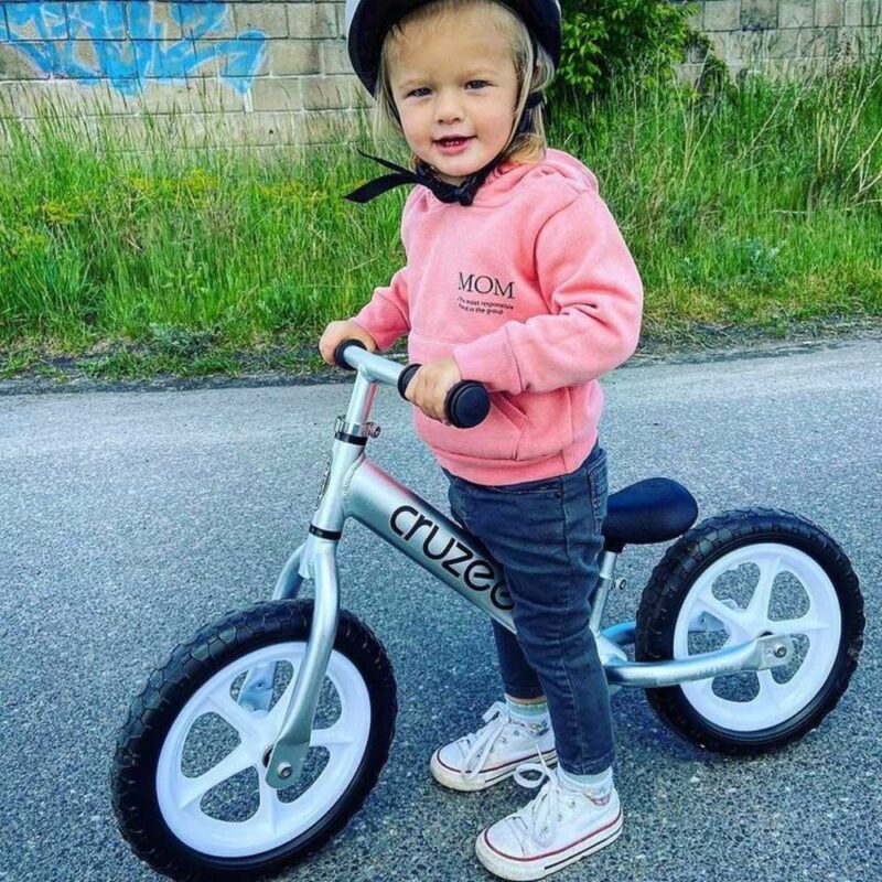 Cruzee Balance Bike Silver