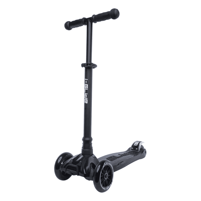 I-GLIDE 3 Wheel Kids Scooter Black
