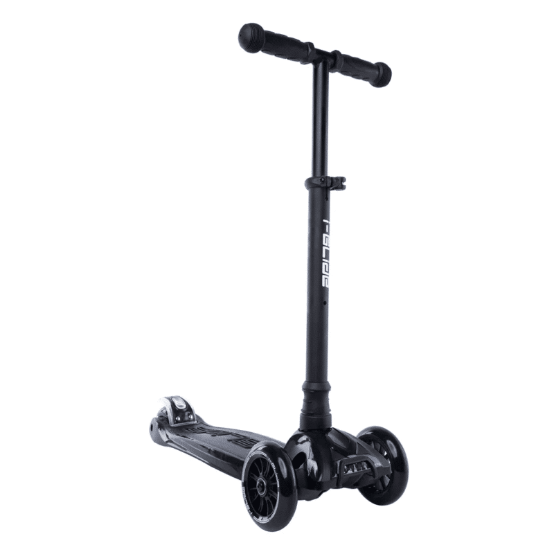 I-GLIDE 3 Wheel Kids Scooter Black
