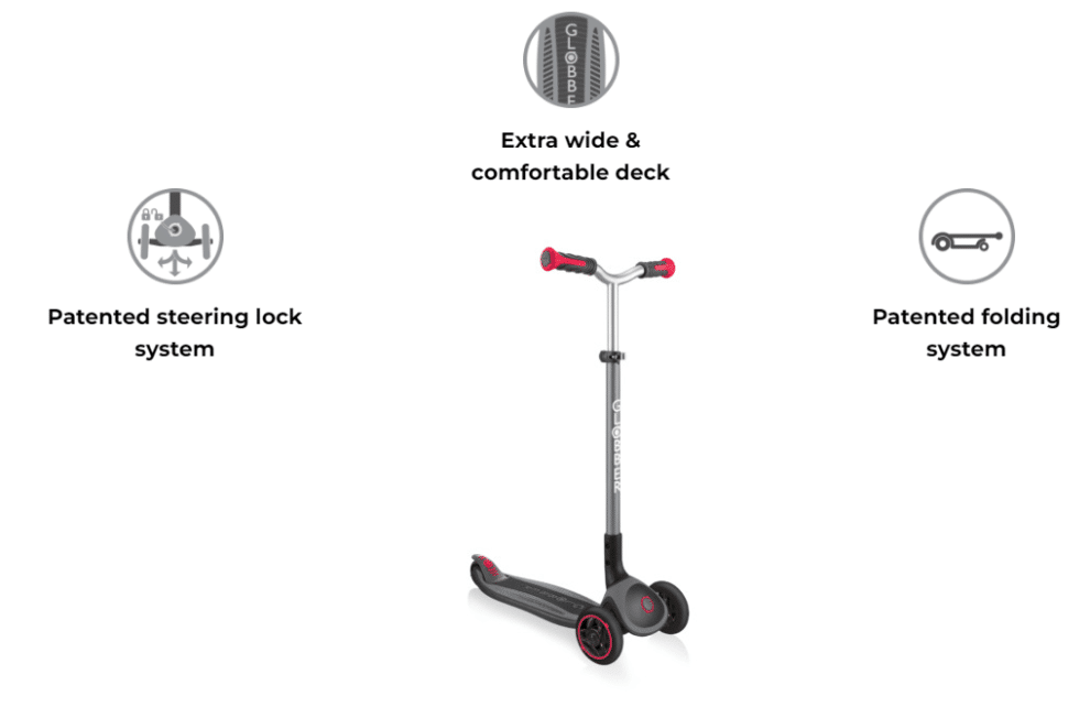 Globber Master 3 Wheel Scooter Xchange Sports