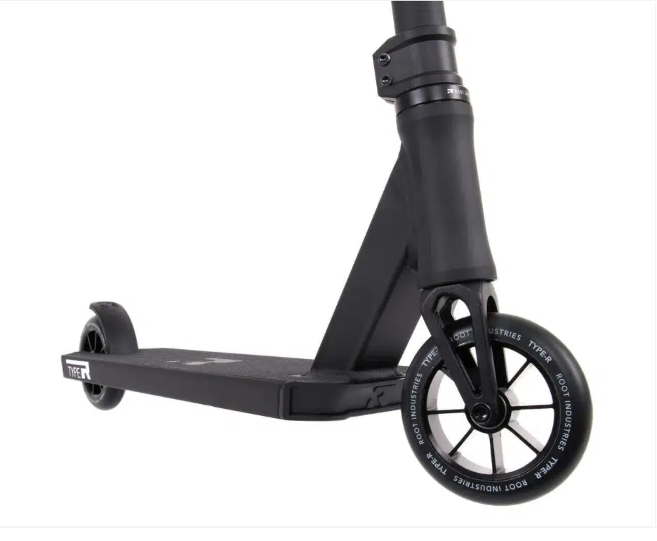 Root Industries Type R Scooter Matte Black - Xchange Sports Australia - Front Profile