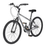 Rookie 24 inch Balance Bike with Add-on Pedals (Galaxy Grey)