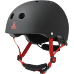 Triple 8 Lil 8 Youth Helmet Black Rubber