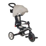 Globber explorer tricycle foldable 4-in-1 trike with canopy-Taupe colour