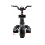 Back folded view of Globber explorer tricycle foldable 4-in-1 trike-Taupe colour