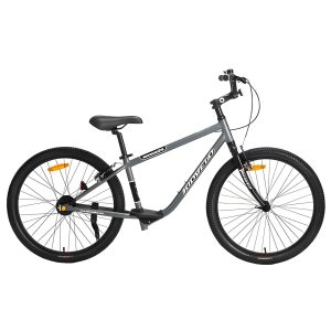 Kidvelo Rookie 24 Balance To Pedal Bike Galaxy Grey - Side View