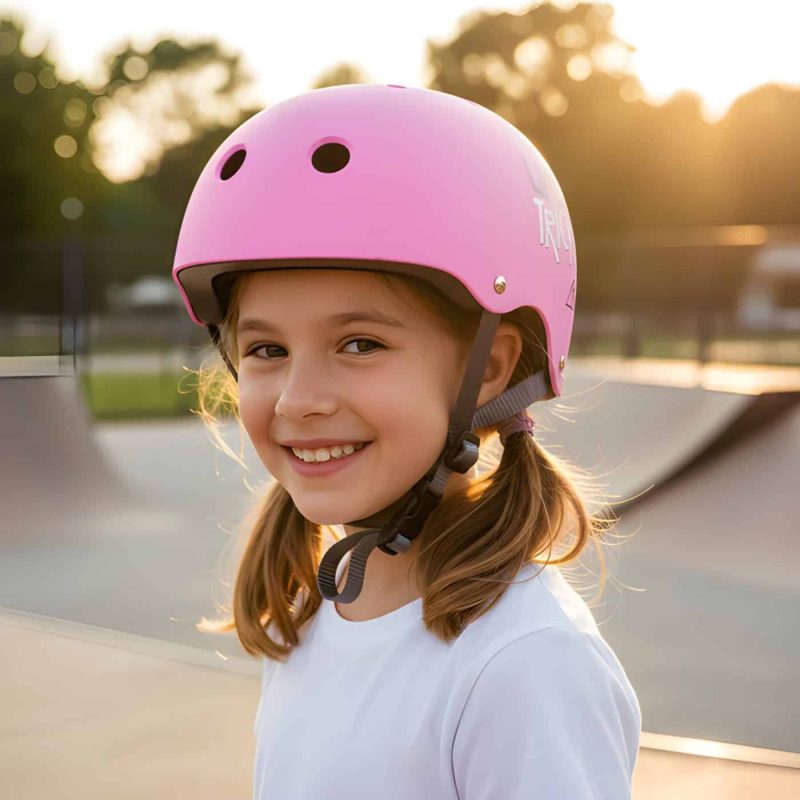 Triple 8-Little-Tricky-Kids-Helmet-Pink-Active-Hero