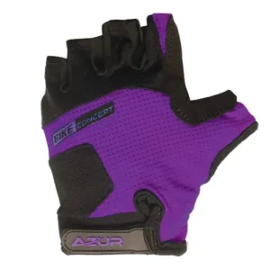 Azur Kids Bike Gloves - Purple / Black