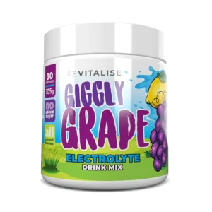 ReVitalise Kids Zero Sugar Electrolytes Drink Mix - Giggly Grape - 30 Servings