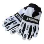 Strider Bike Gloves - Full Finger - White/Black - Youth