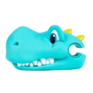 i-Glide 3 Wheel Kids Scooter Head - Dinosaur Head - Green
