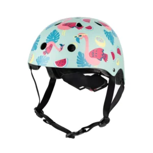 Hornit Flamingo Pink Kids Bike Helmet with LED Safety Light