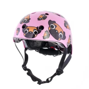 Hornit Pug Puppies Kids Helmet 45