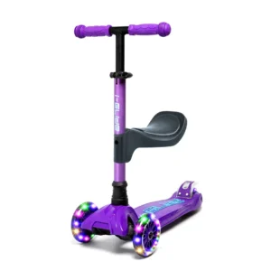 I-GLIDE 3 Wheel Kids Scooter with LED Light Up Wheels
