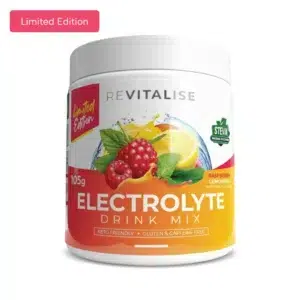 ReVitalise Zero Sugar Electrolyte Drink Mix - Raspberry Lemonade - 90 Servings
