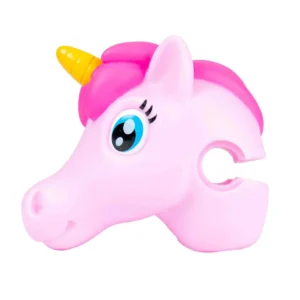 i-Glide 3 Wheel Kids Scooter Head - Unicorn Head - Pink