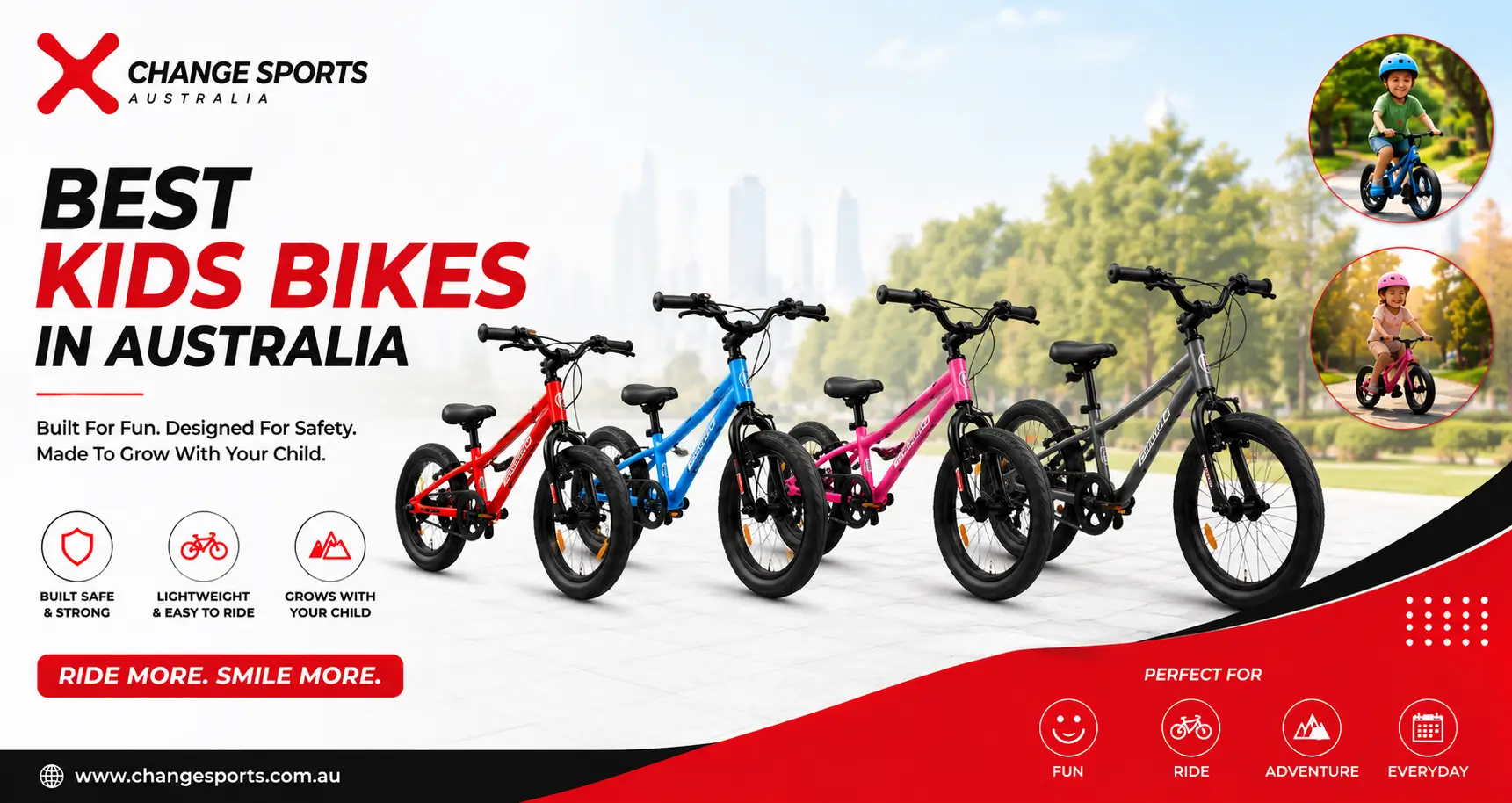 Best kids bikes Australia by Xchange Sports