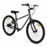 kidvelo-rookie-24-convertible-balance-bike-grey-balance-mode-front-three-quarter-view-xchange-sports-australia