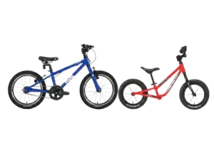 two seprate bikes compared to convertible balance bike